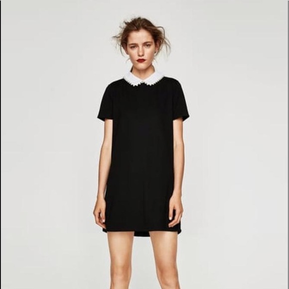zara pearl dress